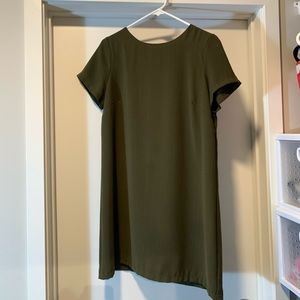 Green boxy Lulu Dress